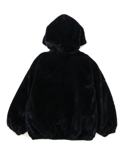 algy（アルジー）の「ネコミミBIGエコファーアウター（ブルゾン・キッズ・ブラック/グレー・XX-SMALL/X-SMALL/SMALL/MEDIUM）」の8枚目の写真
