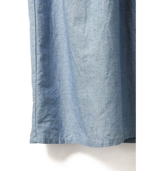 MidiUmi（ミディウミ）の「MidiUmi シャンブレーギャザーワンピース（ワンピース・レディース・ブルー/ブラック・FREE）」の20枚目の写真