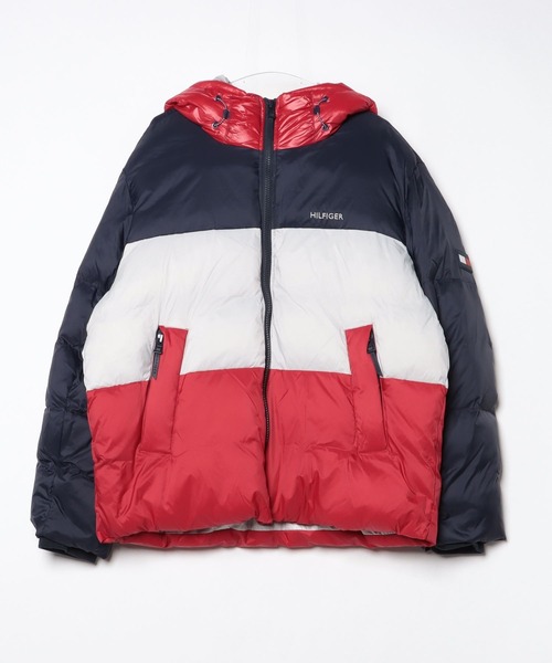 セールTommy Hilfiger⁄トミーヒルフィガーフーデッド 中綿 トミー