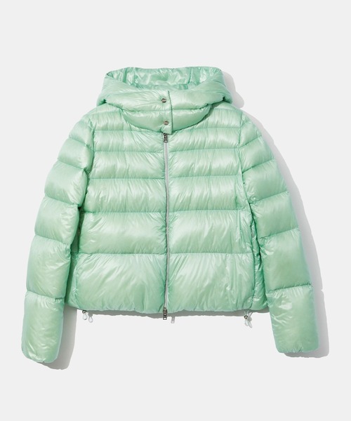 HERNO(ヘルノ)の「HERNO RESORT SHORT DOWN JACKET ヘルノ リゾート ショート ダウンジャケット(ダウンジャケット/コート・レディース・グレー系1/ネイビー系1/ブラウン系1/グリーン系1/ブラック・44/42/38/40)」の4枚目の写真