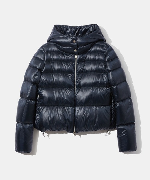 HERNO(ヘルノ)の「HERNO RESORT SHORT DOWN JACKET ヘルノ リゾート ショート ダウンジャケット(ダウンジャケット/コート・レディース・グレー系1/ネイビー系1/ブラウン系1/グリーン系1/ブラック・44/42/38/40)」の5枚目の写真