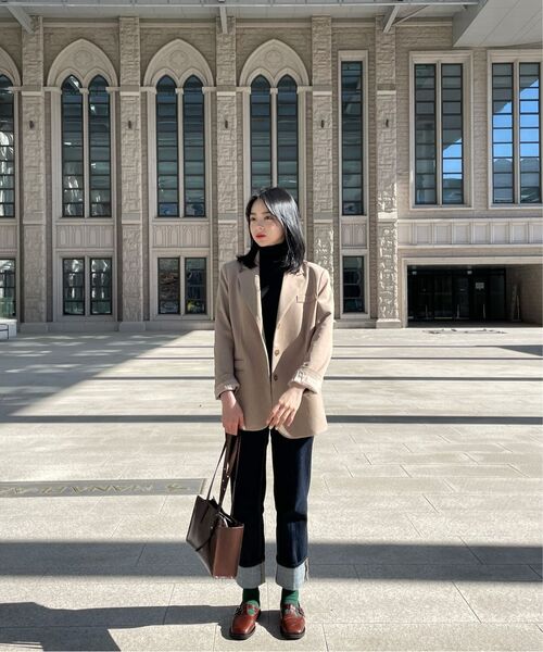 NICK&NICOLE(ニックアンドニコール)の「ROLL-UP HIGHRISE JEANS_INDIGO(デニムパンツ・レディース・その他・LARGE/MEDIUM/SMALL)」の12枚目の写真