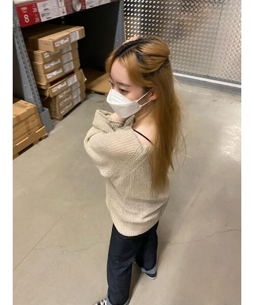 NICK&NICOLE(ニックアンドニコール)の「ROLL-UP HIGHRISE JEANS_INDIGO(デニムパンツ・レディース・その他・LARGE/MEDIUM/SMALL)」の14枚目の写真