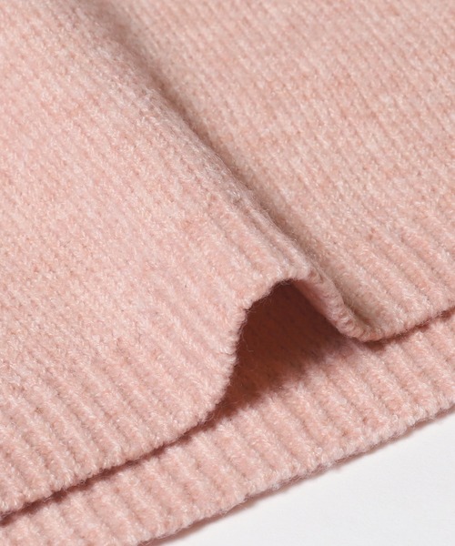 coca(coca)(コカ)の「縮絨ニットクロップド丈トップス(ニット/セーター・レディース・ブラウン/ライトピンク/グレー・L/M/S)」の22枚目の写真