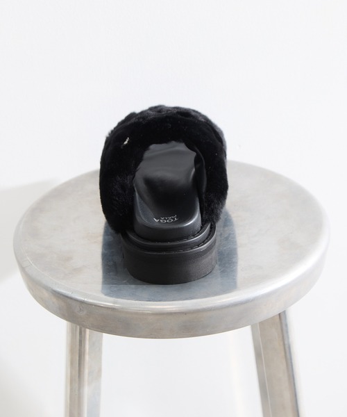 TOGA PULLA/トーガプルラ】FUR CONCHO SANDALS/ファーコンチョサンダル