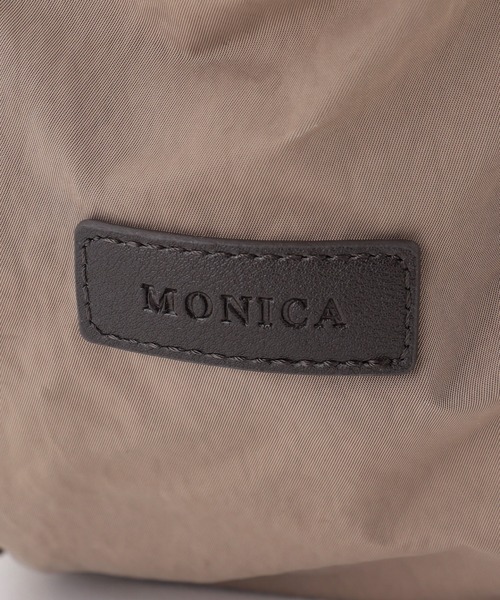 MONICA（モニカ）の「【MONICA】サイドギャザー2WAYトートバッグ Sサイズ（トートバッグ・レディース・イエロー系その他/ブラック/ベージュ・FREE）」の10枚目の写真