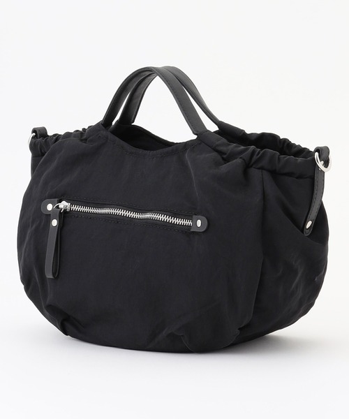 MONICA（モニカ）の「【MONICA】サイドギャザー2WAYトートバッグ Sサイズ（トートバッグ・レディース・イエロー系その他/ブラック/ベージュ・FREE）」の18枚目の写真