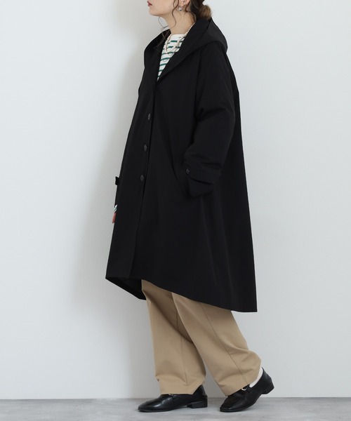 BRODIAEA(ブローディア)の「BRODIAEA 中綿ロングコート(その他アウター・レディース・キャメル/ブラック/サンドベージュ/カーキ・40)」の6枚目の写真