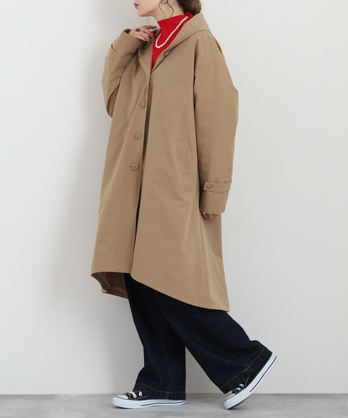 BRODIAEA(ブローディア)の「BRODIAEA 中綿ロングコート(その他アウター・レディース・キャメル/ブラック/サンドベージュ/カーキ・40)」の19枚目の写真