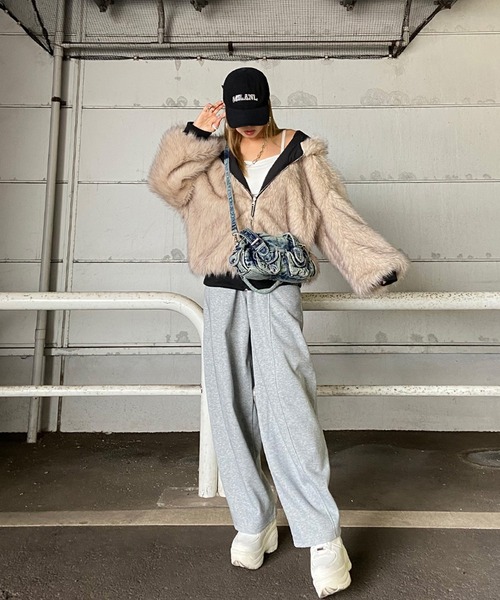 non-hedge（ノンヘッジ）の「デニム2WAYミニショルダーバッグ（ショルダーバッグ・レディース・ブラック/ブルー・FREE）」の13枚目の写真