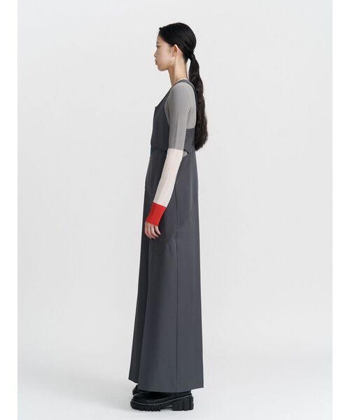 UN3D.（アンスリード）の「WAVE ASYMMETRY AIO / ウェーブアシンメトリーオールインワン（つなぎ/オールインワン・レディース・ブラック/グレー・36/38）」の17枚目の写真