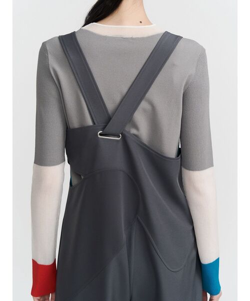 UN3D.（アンスリード）の「WAVE ASYMMETRY AIO / ウェーブアシンメトリーオールインワン（つなぎ/オールインワン・レディース・ブラック/グレー・36/38）」の22枚目の写真