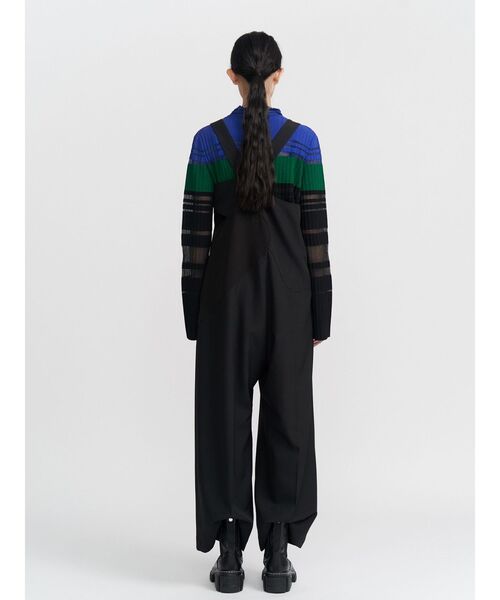 UN3D.（アンスリード）の「WAVE ASYMMETRY AIO / ウェーブアシンメトリーオールインワン（つなぎ/オールインワン・レディース・ブラック/グレー・36/38）」の9枚目の写真