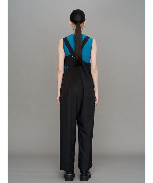 UN3D.（アンスリード）の「WAVE ASYMMETRY AIO / ウェーブアシンメトリーオールインワン（つなぎ/オールインワン・レディース・ブラック/グレー・36/38）」の13枚目の写真