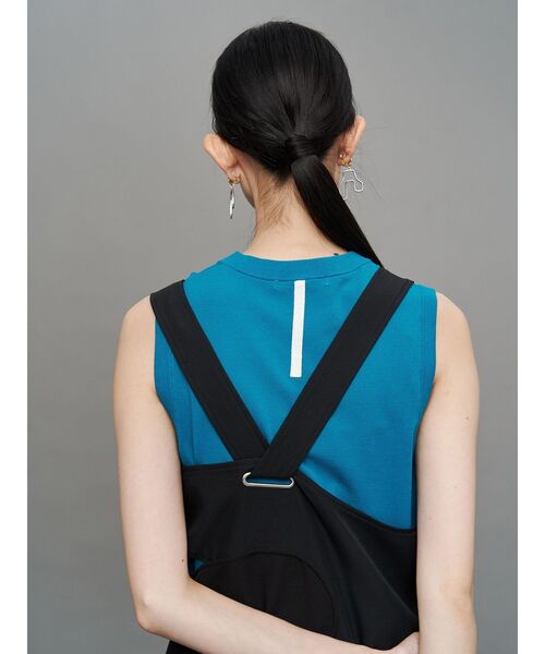 UN3D.（アンスリード）の「WAVE ASYMMETRY AIO / ウェーブアシンメトリーオールインワン（つなぎ/オールインワン・レディース・ブラック/グレー・36/38）」の15枚目の写真