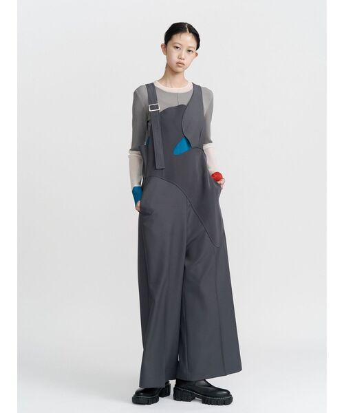 UN3D.（アンスリード）の「ボリュームギャザーオールインワン（つなぎ