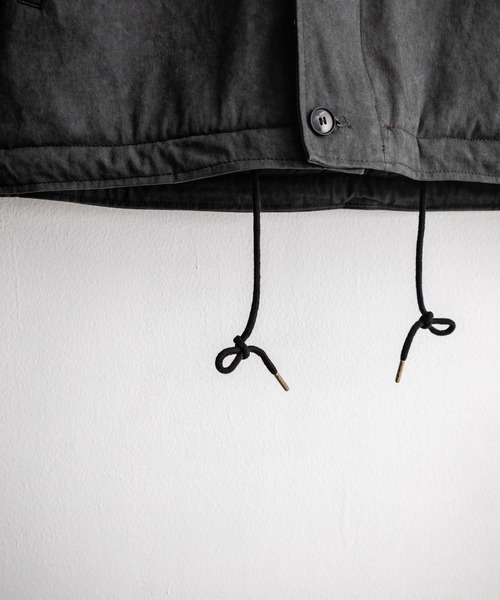 KRIFF MAYER（クリフメイヤー）の「KRIFF MAYER クリフメイヤー バックグラフィックプリント裏ボアデッキジャケット 2525109（ミリタリージャケット・メンズ・カーキ/チャコール/ベージュ・XL/L/M）」の16枚目の写真