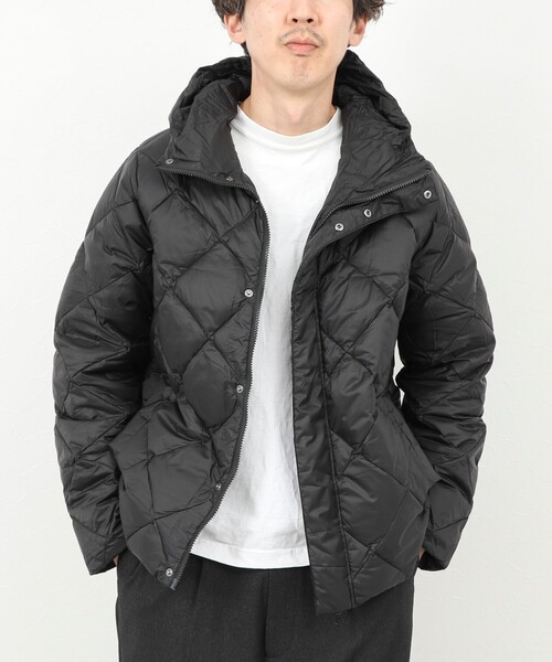 TAION(タイオン)の「【WEB限定】【TAION/タイオン】CITY PACKABLE HOOD DOWN JKT 25AW(ダウンジャケット/コート・メンズ・ブラック/ネイビー・M/L/XL)」の2枚目の写真