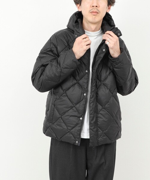 セール】【WEB限定】【TAION/タイオン】CITY PACKABLE HOOD DOWN JKT