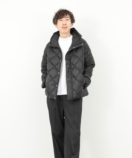WEB限定】【TAION/タイオン】CITY PACKABLE HOOD DOWN JKT 25AW