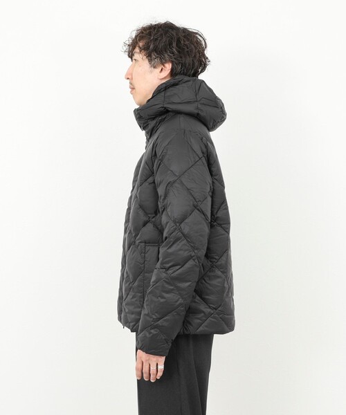 TAION(タイオン)の「【WEB限定】【TAION/タイオン】CITY PACKABLE HOOD DOWN JKT 25AW(ダウンジャケット/コート・メンズ・ブラック/ネイビー・M/L/XL)」の12枚目の写真