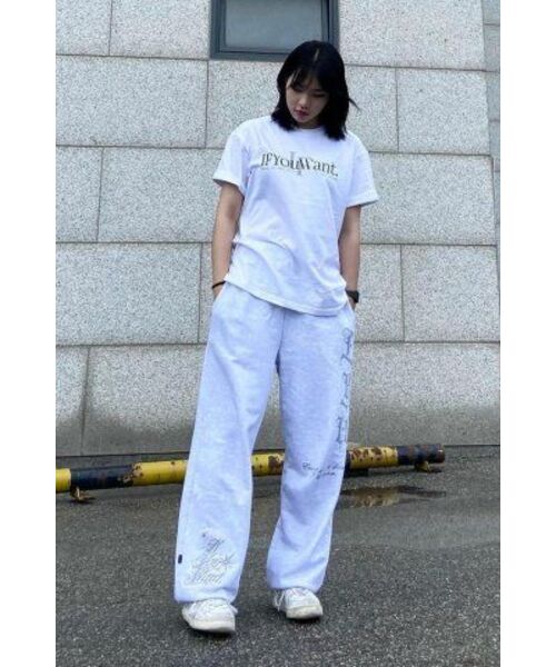 IFYOUWANT（イフユーウォント）の「DIA balloon joger sweatpants whitegray（スウェットパンツ・レディース・その他・LARGE/MEDIUM）」の8枚目の写真