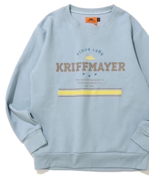 KRIFF MAYER Kid's Collection(クリフメイヤーキッズコレクション)の「【速乾・軽量】軽テックスウェット(スウェット・キッズ・サンドベージュ/オートミール/サックスブルー/ブラック・120/130/140/150/160/170)」の4枚目の写真