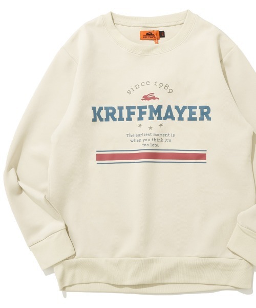 KRIFF MAYER Kid's Collection(クリフメイヤーキッズコレクション)の「【速乾・軽量】軽テックスウェット(スウェット・キッズ・サンドベージュ/オートミール/サックスブルー/ブラック・120/130/140/150/160/170)」の3枚目の写真