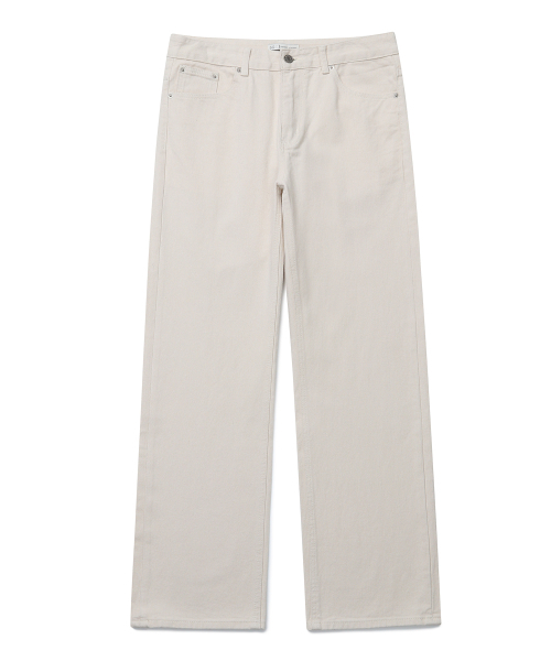 ストレートデニムパンツ（エクリュ）（デニムパンツ）｜CONNECT