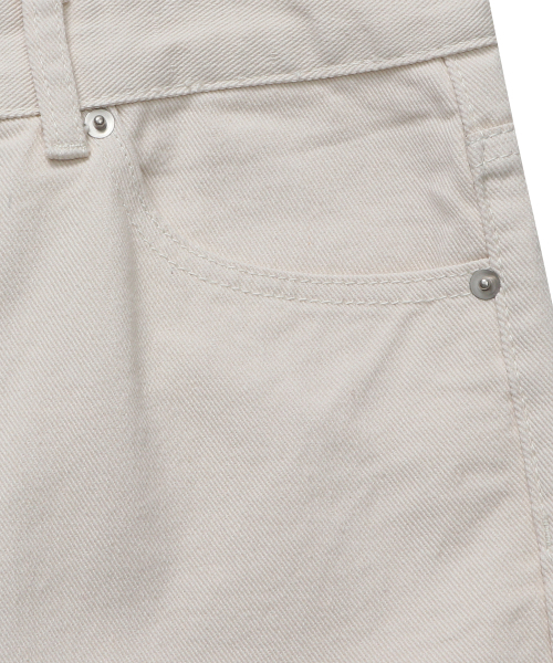 セール】ストレートデニムパンツ（エクリュ）（デニムパンツ