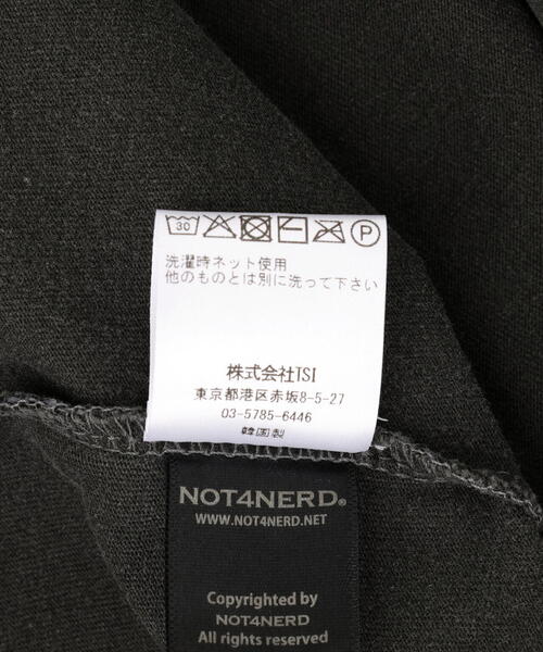 NOT4NERD(ノットフォーナード)の「NOT4NERD/ノットフォーナード/Poster Ashen Dawn Pigment Long Sleeve(Tシャツ/カットソー・メンズ・チャコールグレー/ベージュ・L/XL/M)」の19枚目の写真