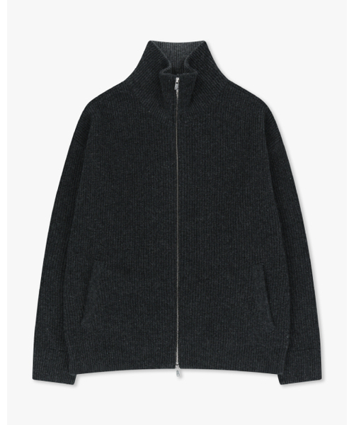 ASTLAY(アストレイ)の「Excella Lambswool Knit zip-up (Charcoal /M.Gray)(カーディガン/ボレロ・メンズ・その他・2/3)」の7枚目の写真