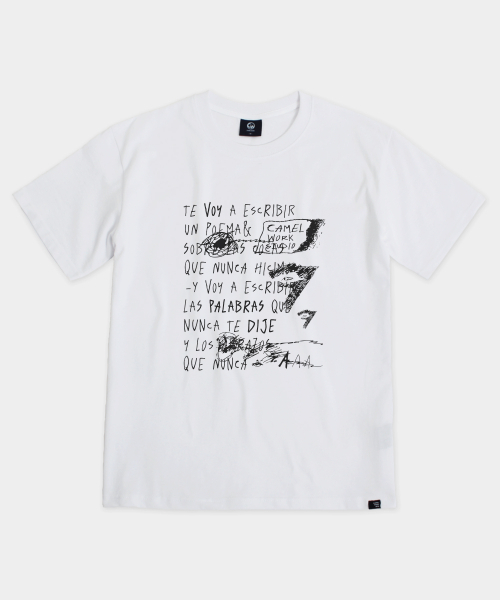 CAMEL WORK(キャメルワーク)の「2人77半袖Tシャツ(ホワイト)(Tシャツ/カットソー・メンズ・その他・MEDIUM/LARGE/X-LARGE)」の2枚目の写真