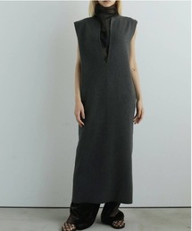 まや　アンヌーク　anuke ニットワンピース anuke (アンヌーク）Cocoon Knit Onepiece☆ 25秋冬予約【62520308
