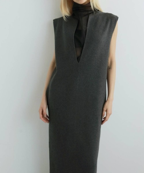 anuke / アンヌーク Cocoon Knit Onepiece ànuke online store