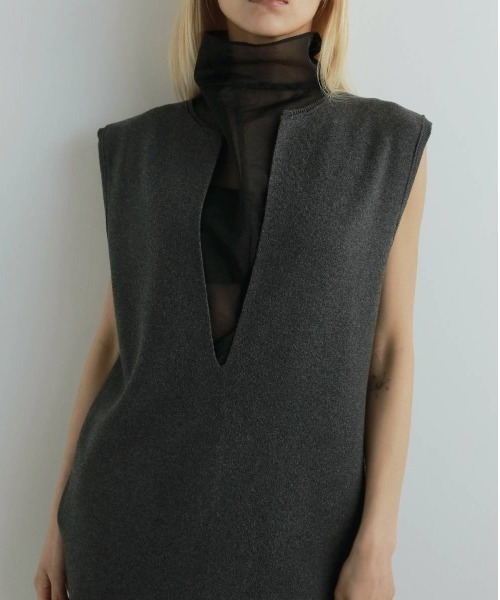 セール】Keyneck Knit Onepiece（ワンピース）｜anuke（アンヌーク）の