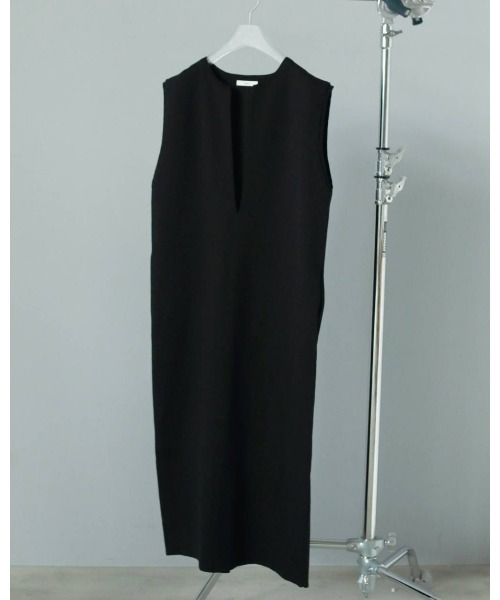 anuke / Cocoon Knit Onepiece 36サイズ 中古・古着通販】anuke (アンヌーク) Cocoon Knit Onepiece ブラック