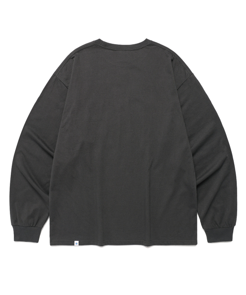 Cavish(カビシ)の「INVADER LS TEE CHARCOAL(CV2EFUT551A)(Tシャツ/カットソー・レディース・チャコール・SMALL/MEDIUM/LARGE)」の2枚目の写真