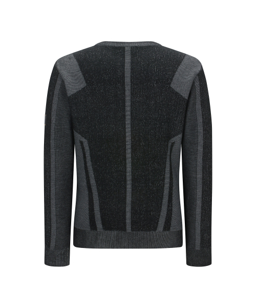 ANEW GOLF（アニューゴルフ）の「M PERFORMANCE STRIPE TEXTURED PULLOVER_BK（ニット/セーター・メンズ・その他・XX-LARGE/X-LARGE/LARGE/MEDIUM）」の2枚目の写真