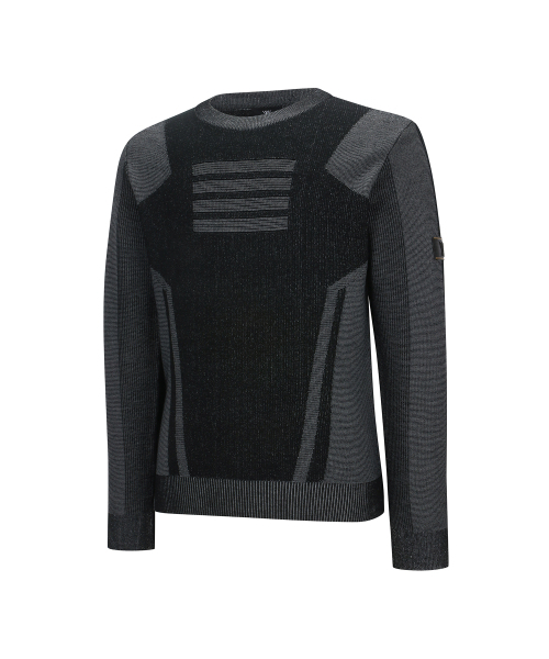 ANEW GOLF（アニューゴルフ）の「M PERFORMANCE STRIPE TEXTURED PULLOVER_BK（ニット/セーター・メンズ・その他・XX-LARGE/X-LARGE/LARGE/MEDIUM）」の3枚目の写真