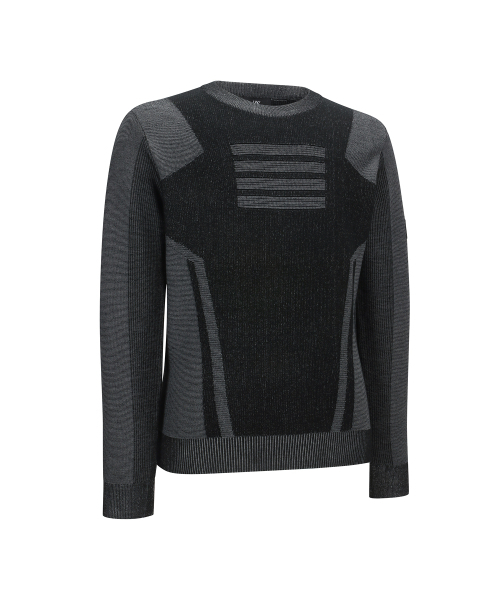 ANEW GOLF（アニューゴルフ）の「M PERFORMANCE STRIPE TEXTURED PULLOVER_BK（ニット/セーター・メンズ・その他・XX-LARGE/X-LARGE/LARGE/MEDIUM）」の4枚目の写真