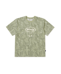 MMLG（エムエムエルジー）の「[Mmlg] HONGDAE STORE HF-T (KHAKI)（Tシャツ/カットソー）」