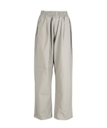 APOSTROPHE COMMA（アポストロフィコンマ）の「ワンタックバンディングワイドコットンパンツ（グレー）（その他パンツ）」