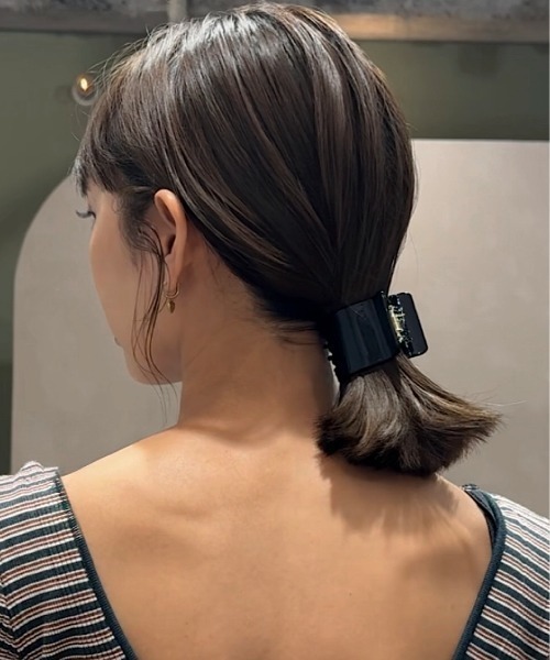 dee doo dah(ディドゥダ)の「【deedoodah】インフルエンサーコラボ スクエアバンスクリップ(バレッタ/ヘアクリップ・レディース・B/C/D/A・FREE)」の9枚目の写真