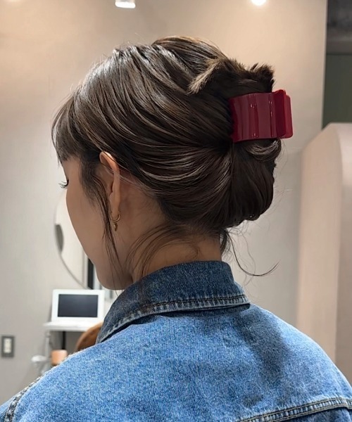 dee doo dah(ディドゥダ)の「【deedoodah】インフルエンサーコラボ スクエアバンスクリップ(バレッタ/ヘアクリップ・レディース・B/C/D/A・FREE)」の10枚目の写真