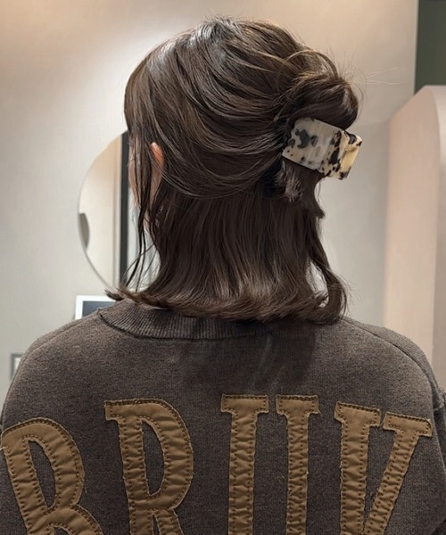 dee doo dah(ディドゥダ)の「【deedoodah】インフルエンサーコラボ スクエアバンスクリップ(バレッタ/ヘアクリップ・レディース・B/C/D/A・FREE)」の12枚目の写真