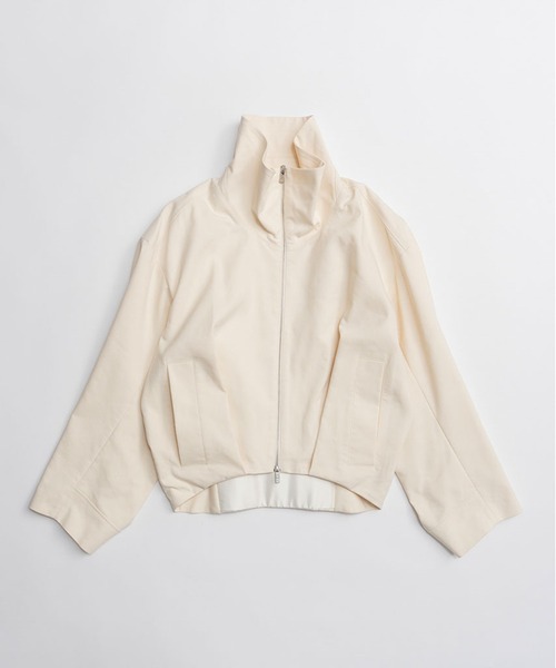 PRANK PROJECT（プランクプロジェクト）の「【2026Spring Pre-Order】ボリュームタックフォルムブルゾン / Volume-Tucked Form Blouson（ブルゾン・レディース・ブラック/アイボリー・FREE）」の12枚目の写真
