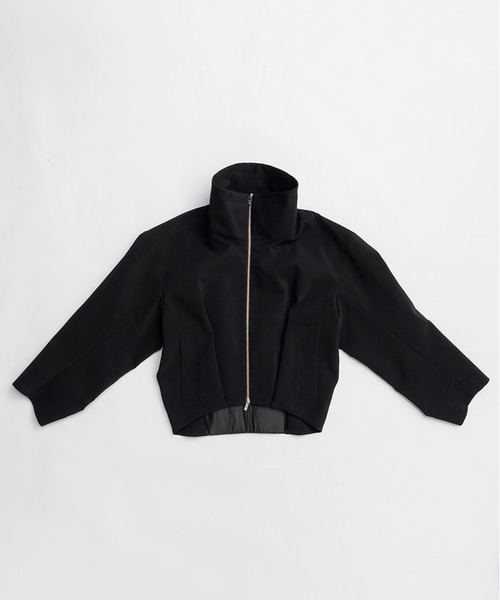 PRANK PROJECT（プランクプロジェクト）の「【2026Spring Pre-Order】ボリュームタックフォルムブルゾン / Volume-Tucked Form Blouson（ブルゾン・レディース・ブラック/アイボリー・FREE）」の13枚目の写真