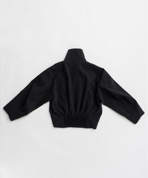 PRANK PROJECT（プランクプロジェクト）の「【2026Spring Pre-Order】ボリュームタックフォルムブルゾン / Volume-Tucked Form Blouson（ブルゾン・レディース・ブラック/アイボリー・FREE）」の14枚目の写真