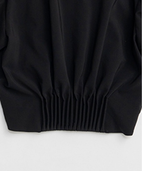 PRANK PROJECT（プランクプロジェクト）の「【2026Spring Pre-Order】ボリュームタックフォルムブルゾン / Volume-Tucked Form Blouson（ブルゾン・レディース・ブラック/アイボリー・FREE）」の19枚目の写真